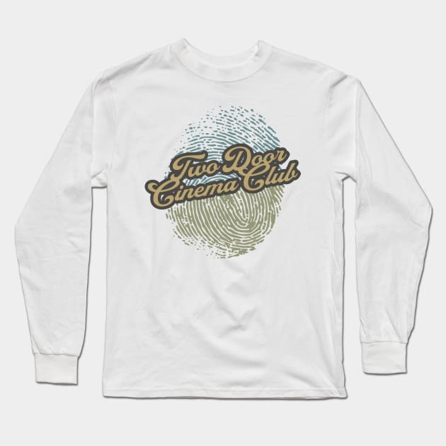 Two Door Cinema Club Fingerprint Long Sleeve T-Shirt by anotherquicksand